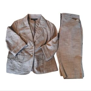 Vintage Conrad C 2 piece set blazer SZ 10 and Capri SZ 12
